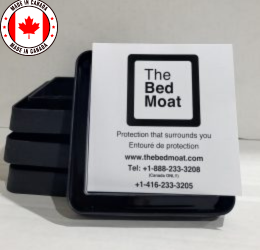 The Bed Moat Bed Bug Monitor Bulk Box of 150- Black