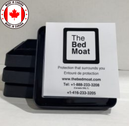 The Bed Moat Bed Bug Monitor Bulk Box of 150- Black